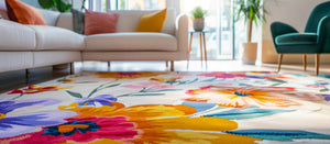 multicolored area rugs by bashian