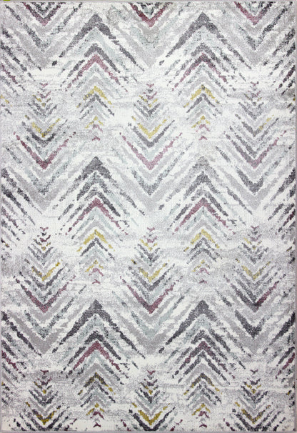 Luka Area Rug, Ivory Grey