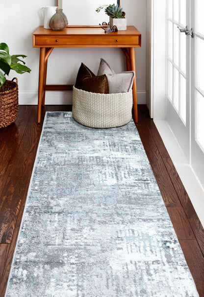 Linnea Area Rug, Ivory Grey