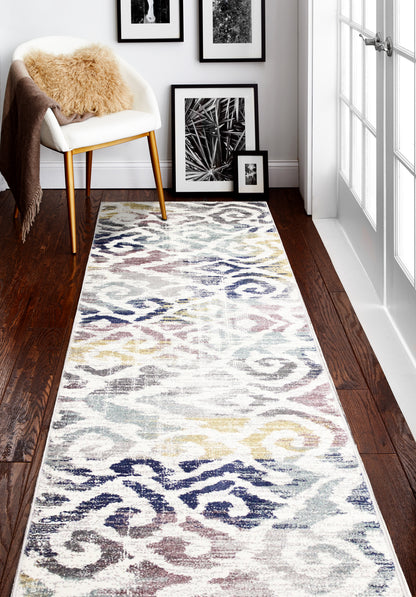 Lyra Area Rug, Ivory Multi