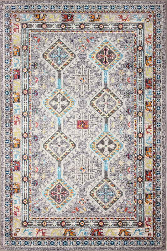 Zaim Area Rug, Grey