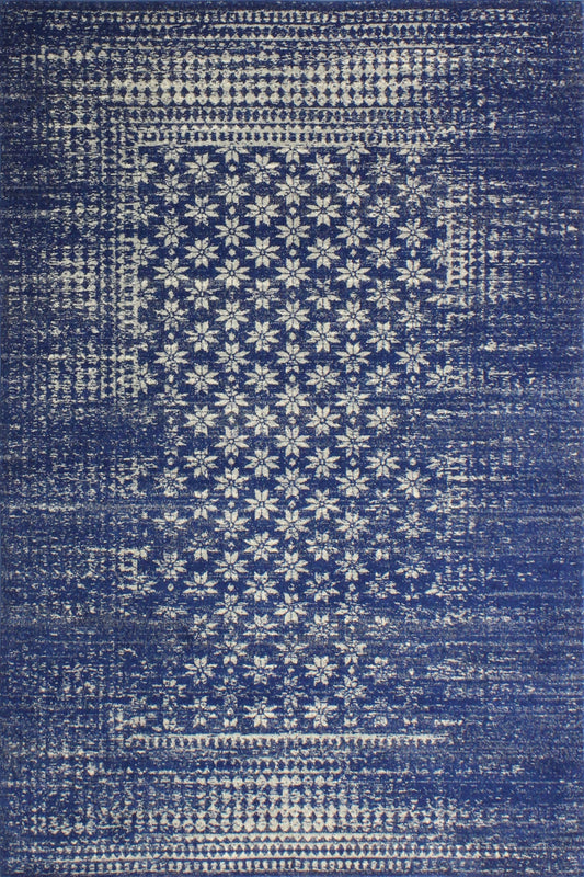 Audrey Area Rug, Dk.Blue