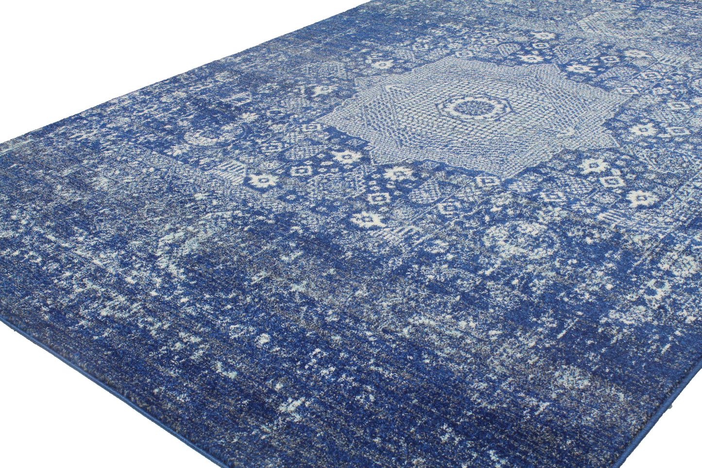 Fanny Area Rug, Dk.Blue