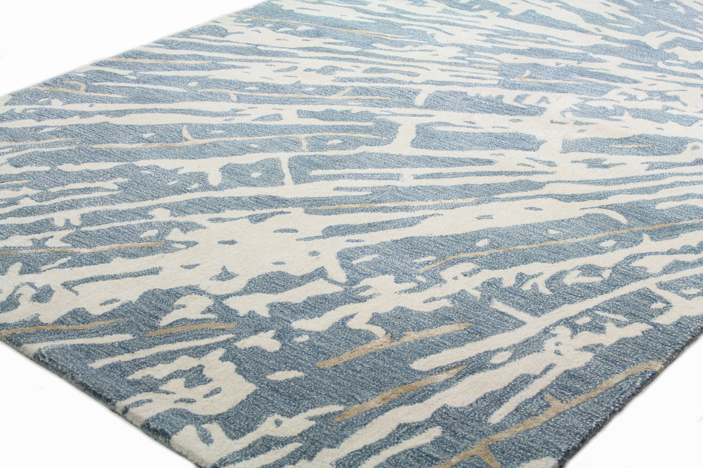 Marci Area Rug, Ivory Blue