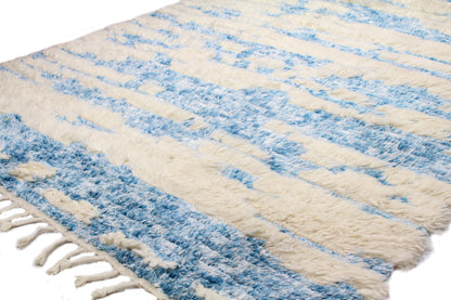 Xerxes Area Rug, Ivory Blue