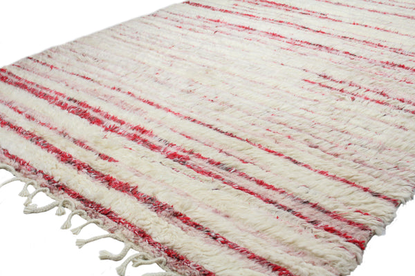 Xever Area Rug, Ivory Red