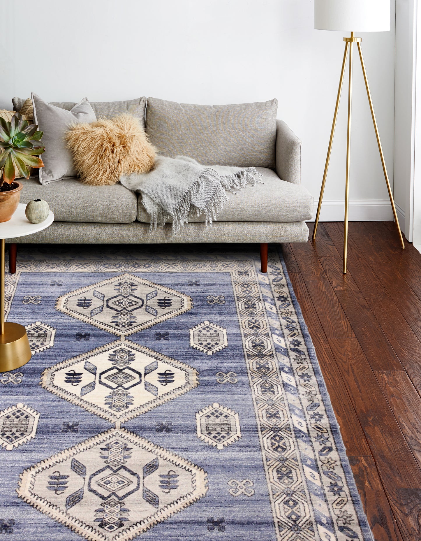 Charlotte Area Rug, Lt.Blue