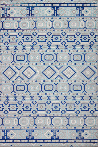 Guillermo Area Rug, Ivory Blue